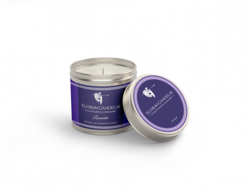 Lavender Scented Candle Mockup